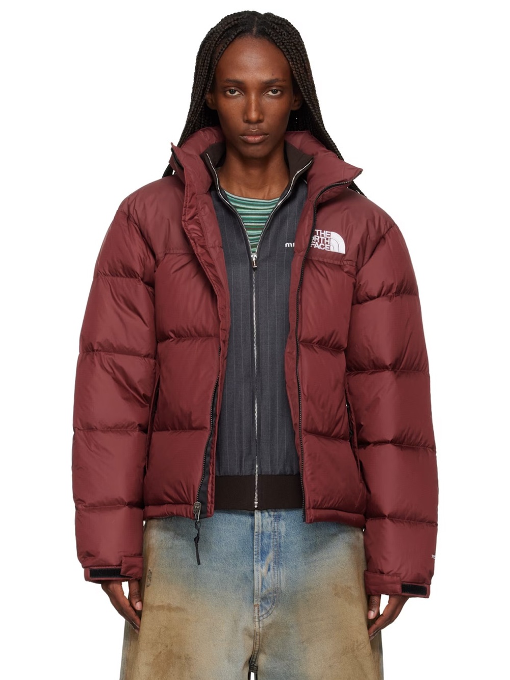 The North Face Red 1996 Retro Nuptse Down Jacket